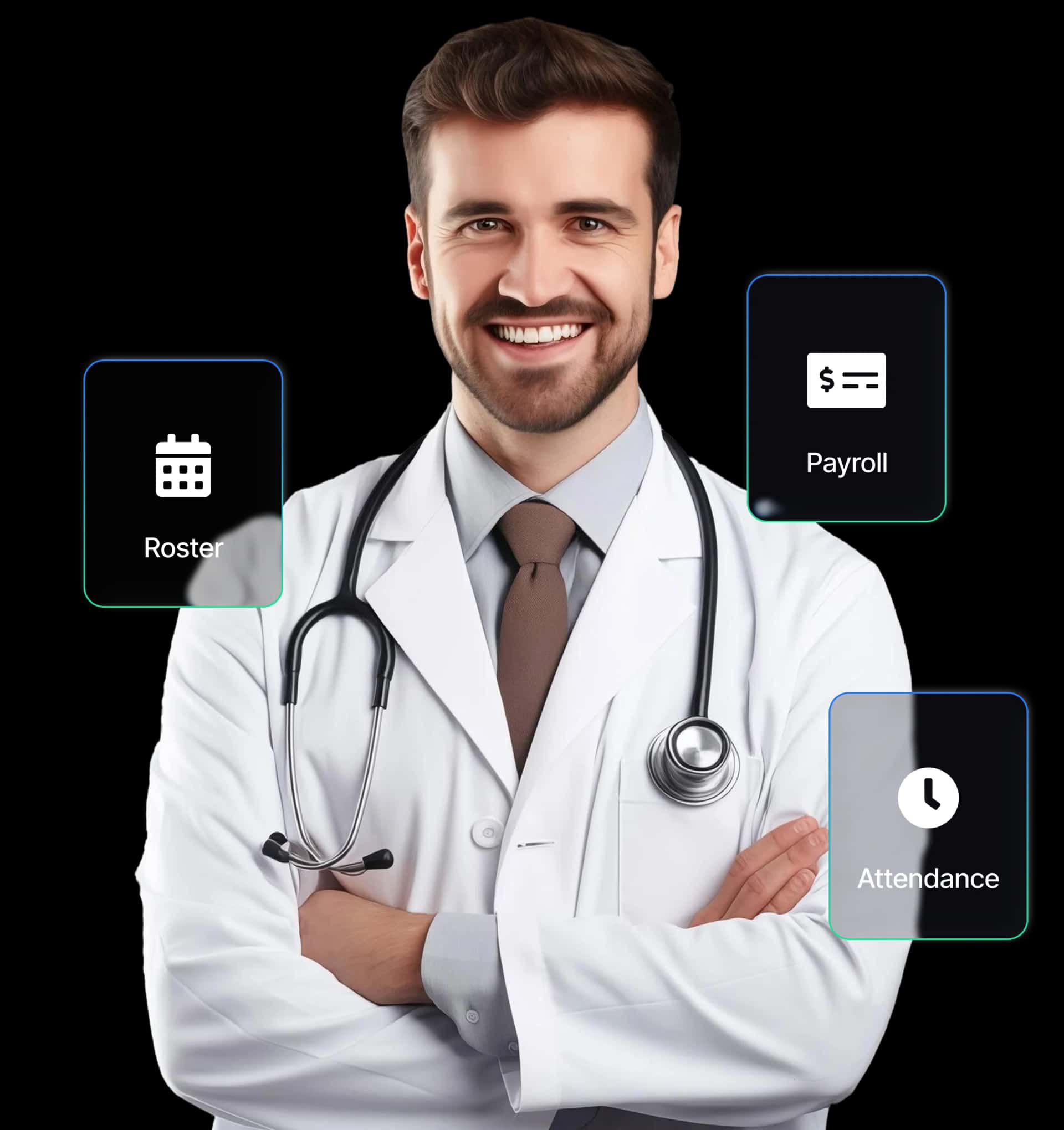 WMS for healthcare teams on phone and tablet