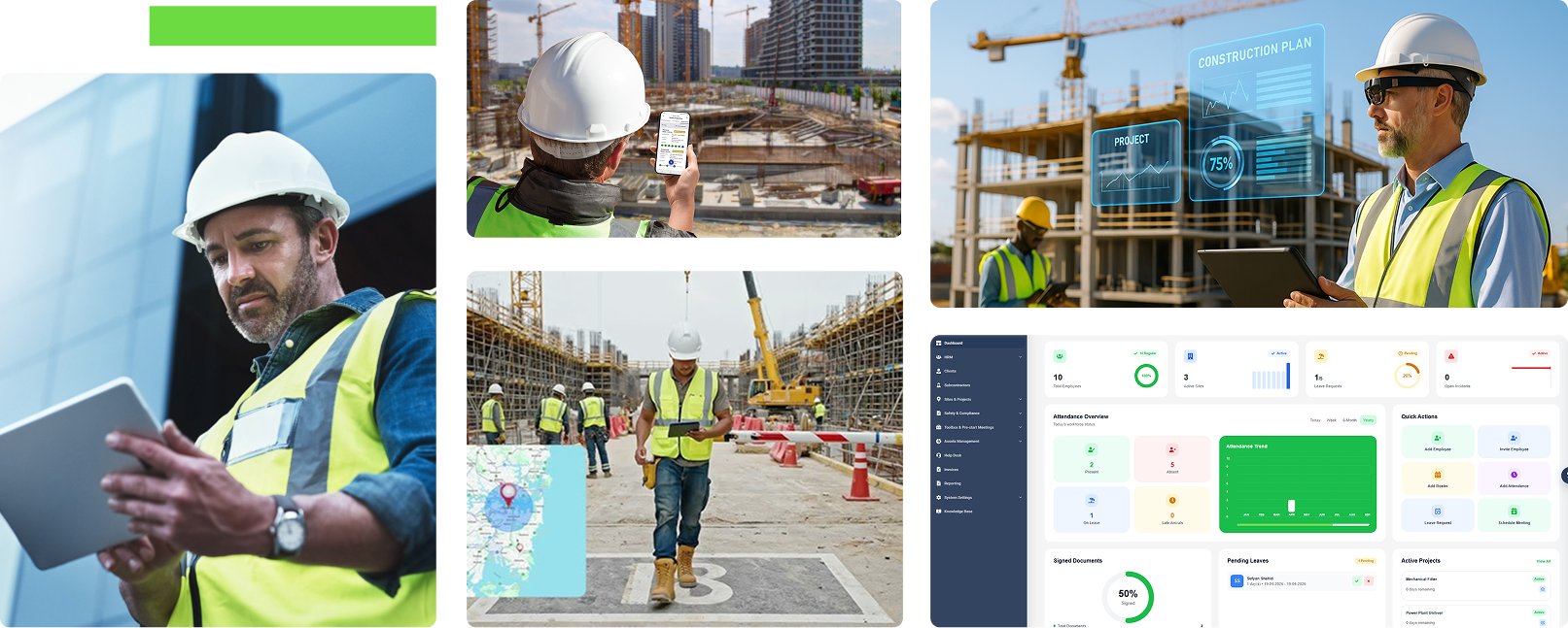 How a Workforce Management System resolves construction problems