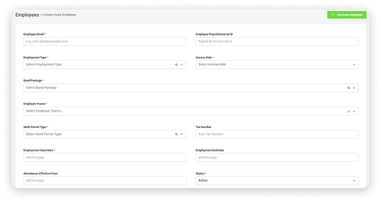 Self onboarding